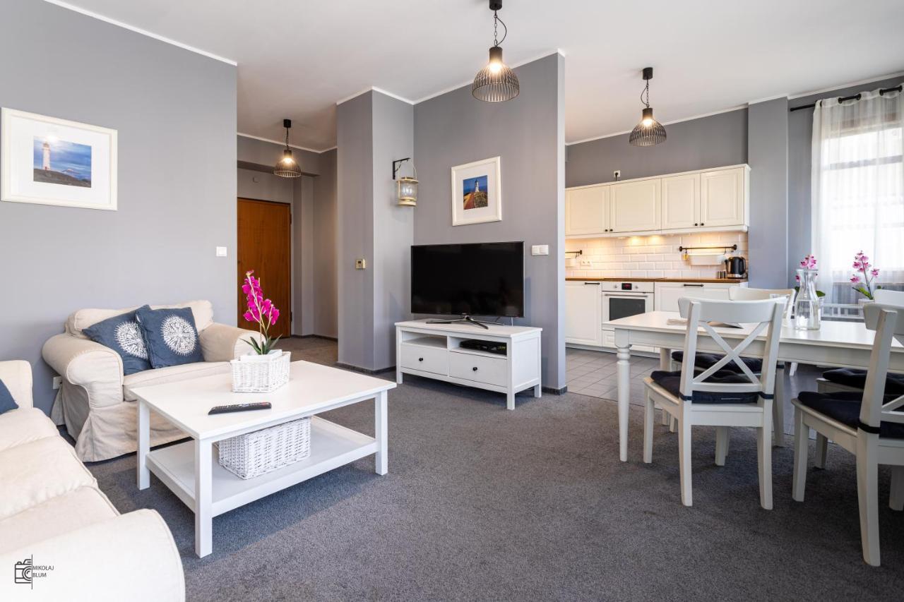 Victus Apartamenty, Apartament Lighthouse 格但斯克 外观 照片